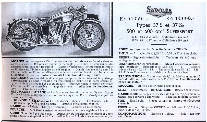 SAROLEA 600 1936 Screen10