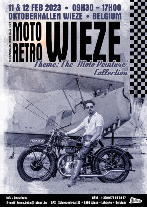 Moto retro Wiese 2023 Belgique Wiezea10