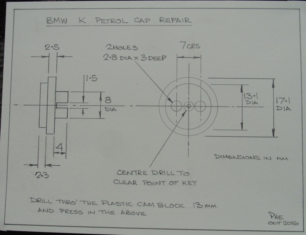 Opening a petrol tank cap  Sam_1516