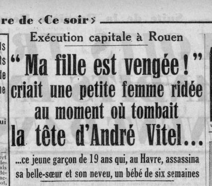 André Vitel exécuté 20 jours avant son 18ème anniversaire - 1939 Captur10