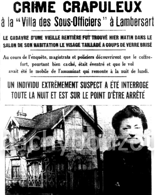 Fernand Hubert - Dernière exécution publique à Lille 1938  Hubert10