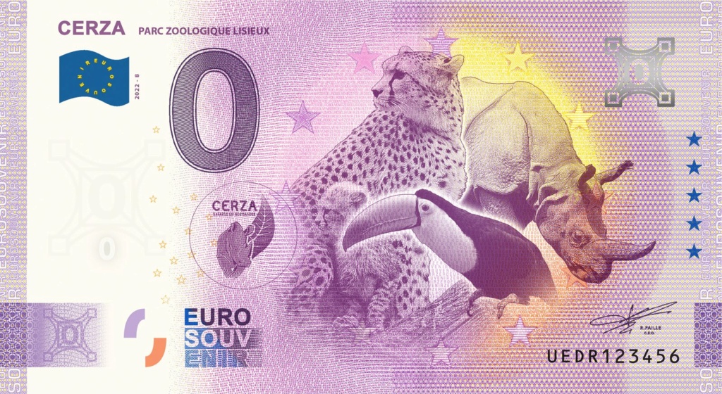 BES - Billets 0 € Souvenirs = 84 Cerza10