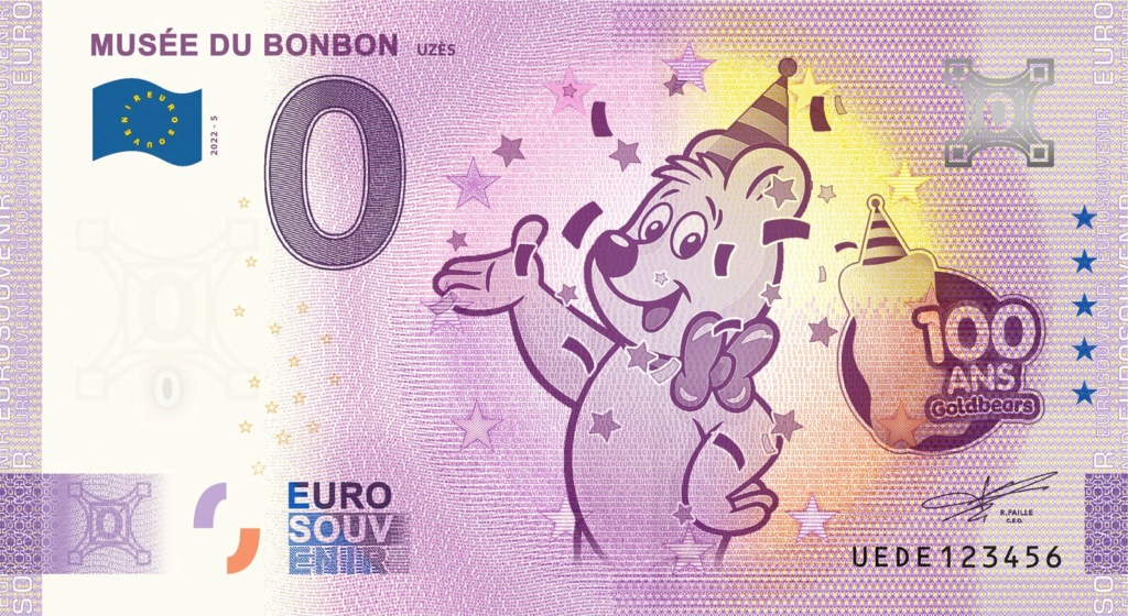 BES - Billets 0 € Souvenirs = 113 De510