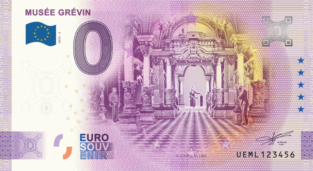 BES - Billets 0 € Souvenirs  [Paris = 99] Ml210