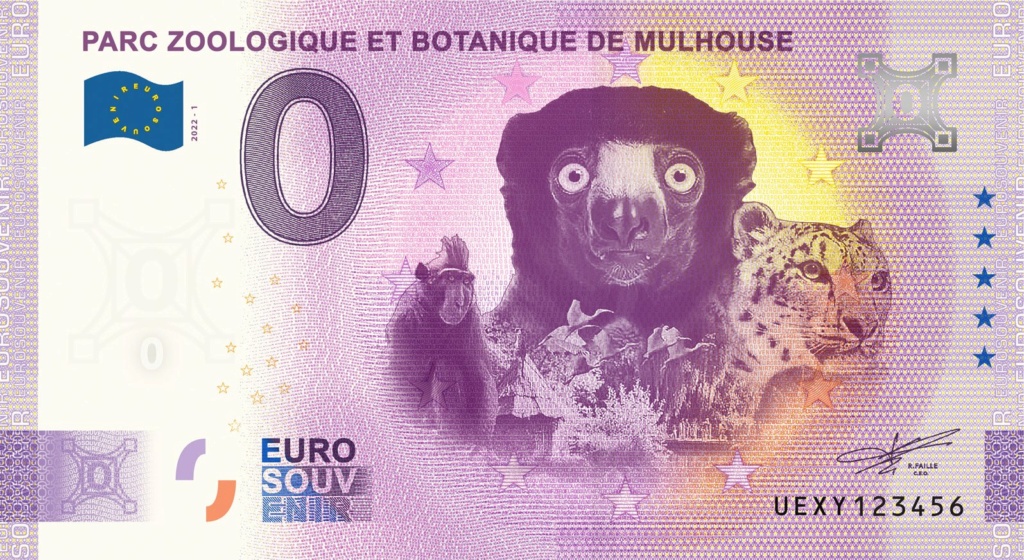 BES - Billets 0 € Souvenirs  =  Xy110