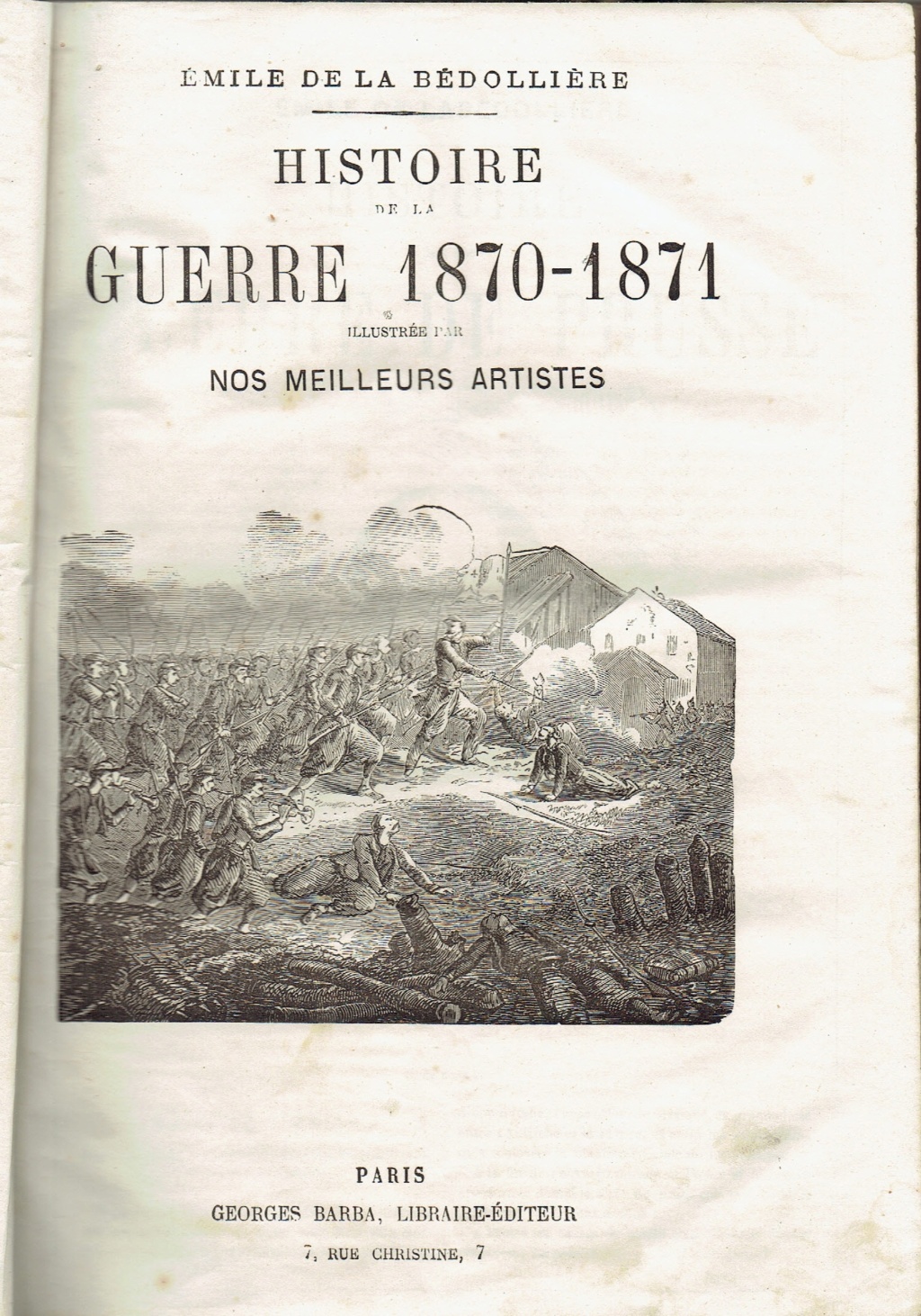 SIEGE DE PARIS 1870 "LES BALLONS MONTES" 1870-110