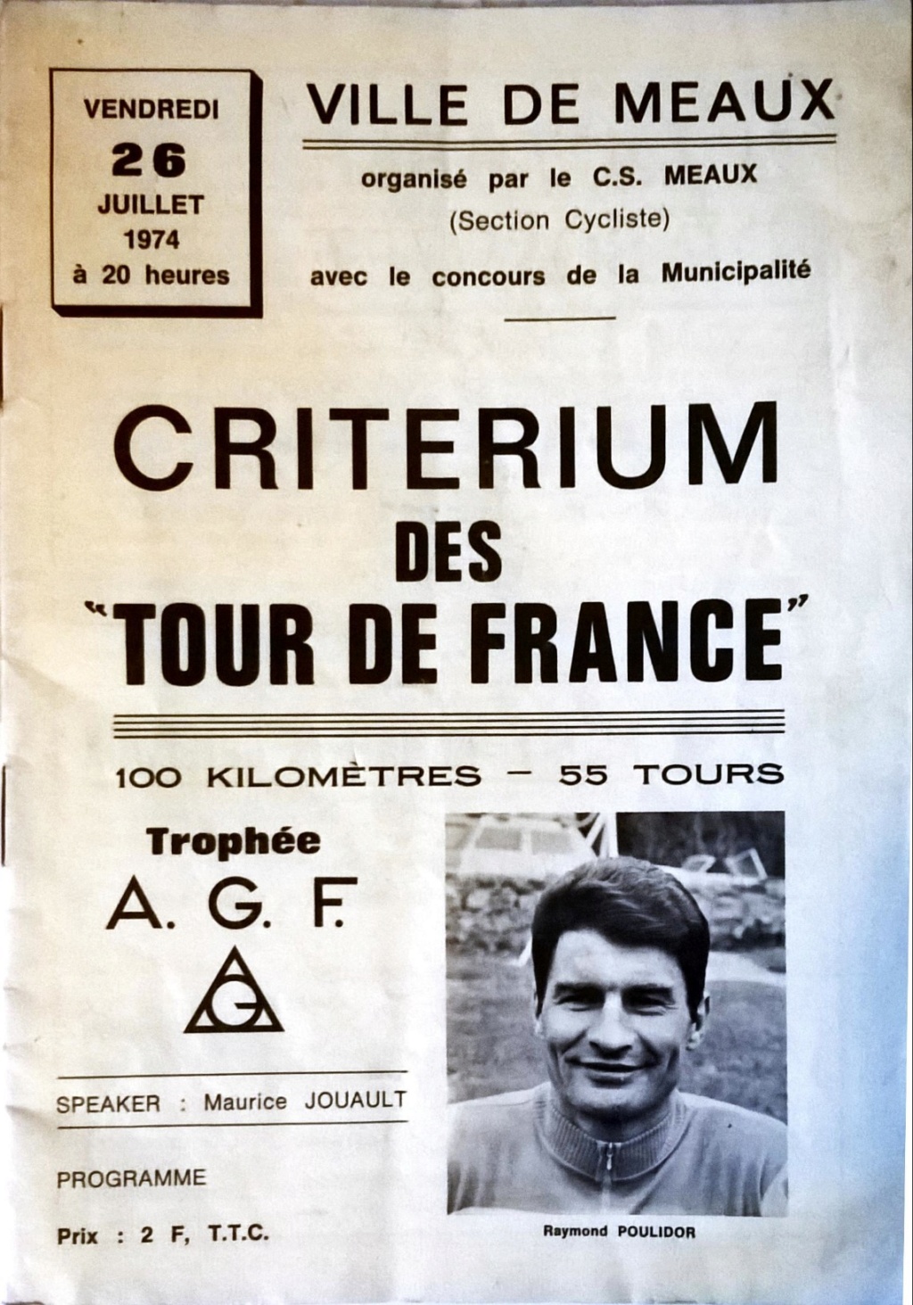 Critérium des "tour de France" 1974/75  Office23