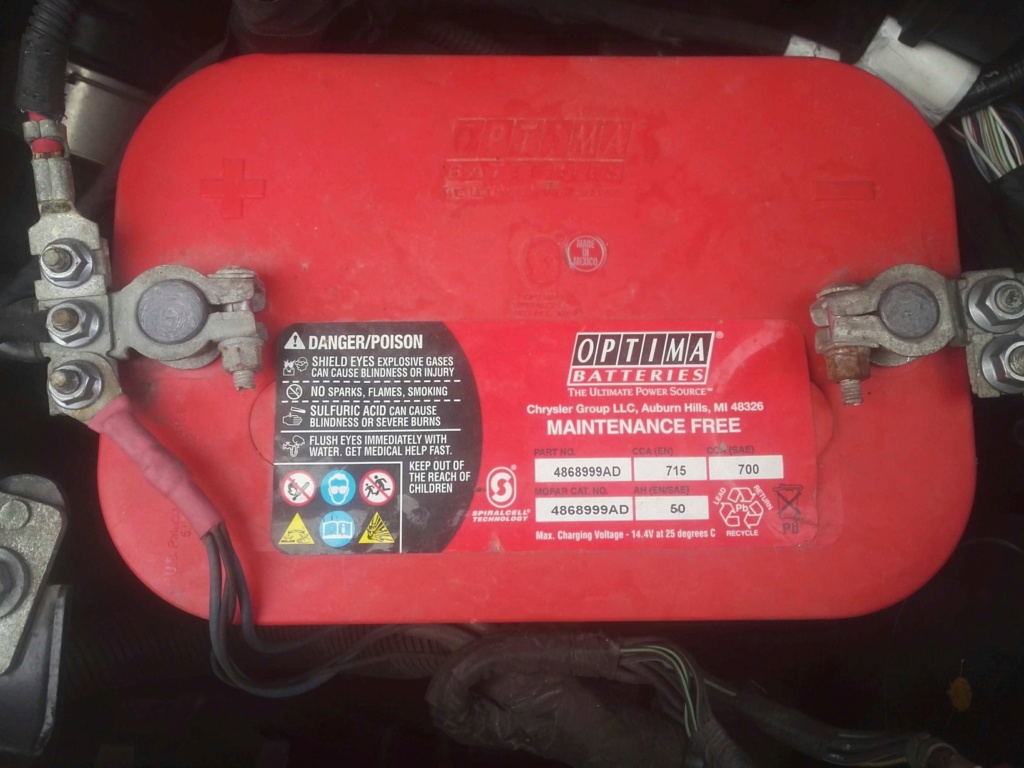 Batterie modèle 2.2L D 67275311