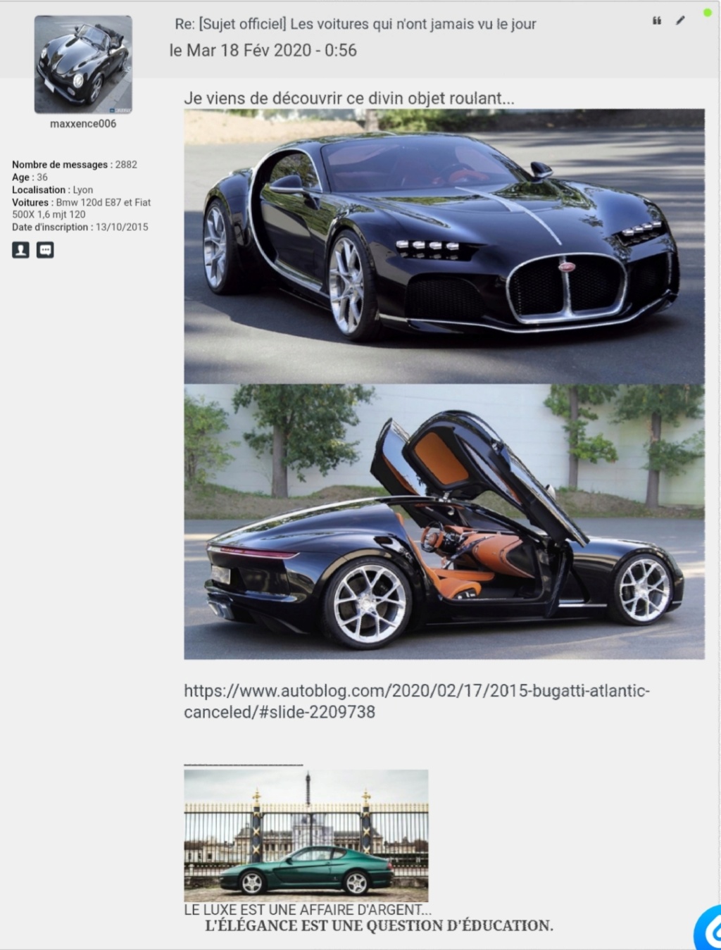 [Actualité] Bugatti 20200426