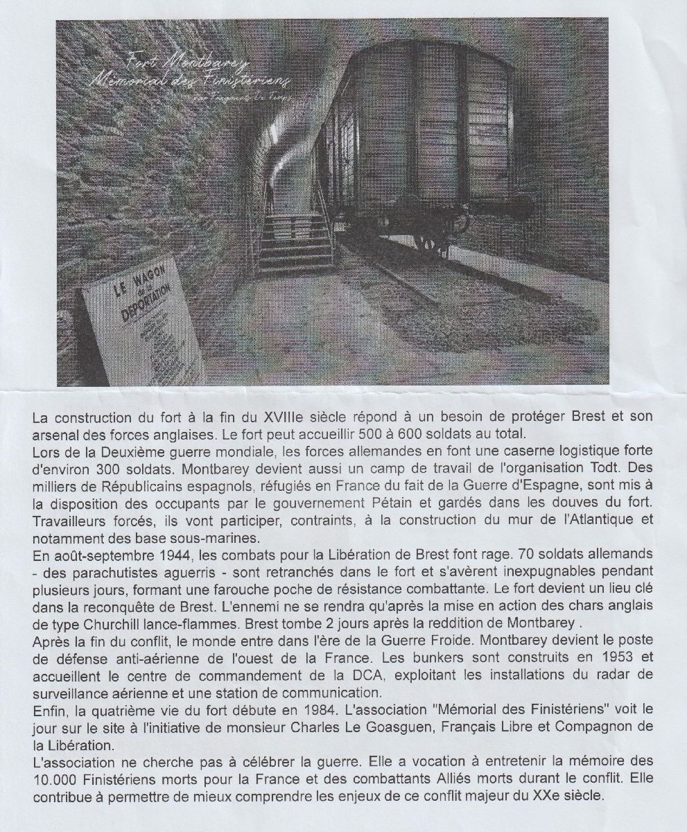 [ Histoires et histoire ] LE FORT DE MONTBAREY À BREST - Page 3 0311
