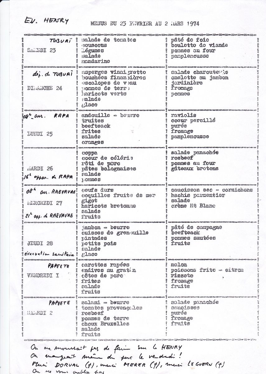 ENSEIGNE DE VAISSEAU HENRY (AE) Tome 2 - Page 27 3101