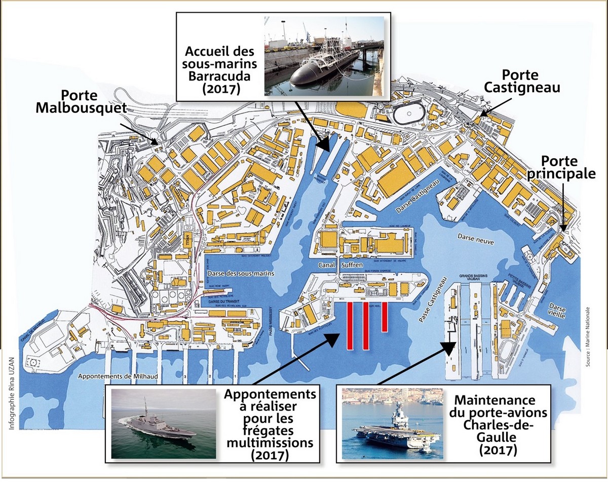 [Les Ports Militaires de Métropole]  De la création de l'arsenal de Toulon à aujourd'hui la base navale - Page 2 Base_n10