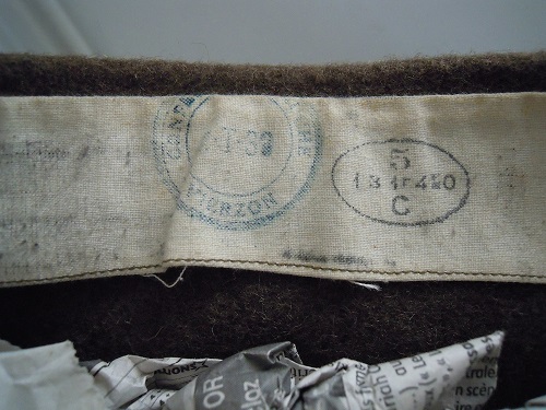 Bonnet de police M18 en drap peigné Dscn8209
