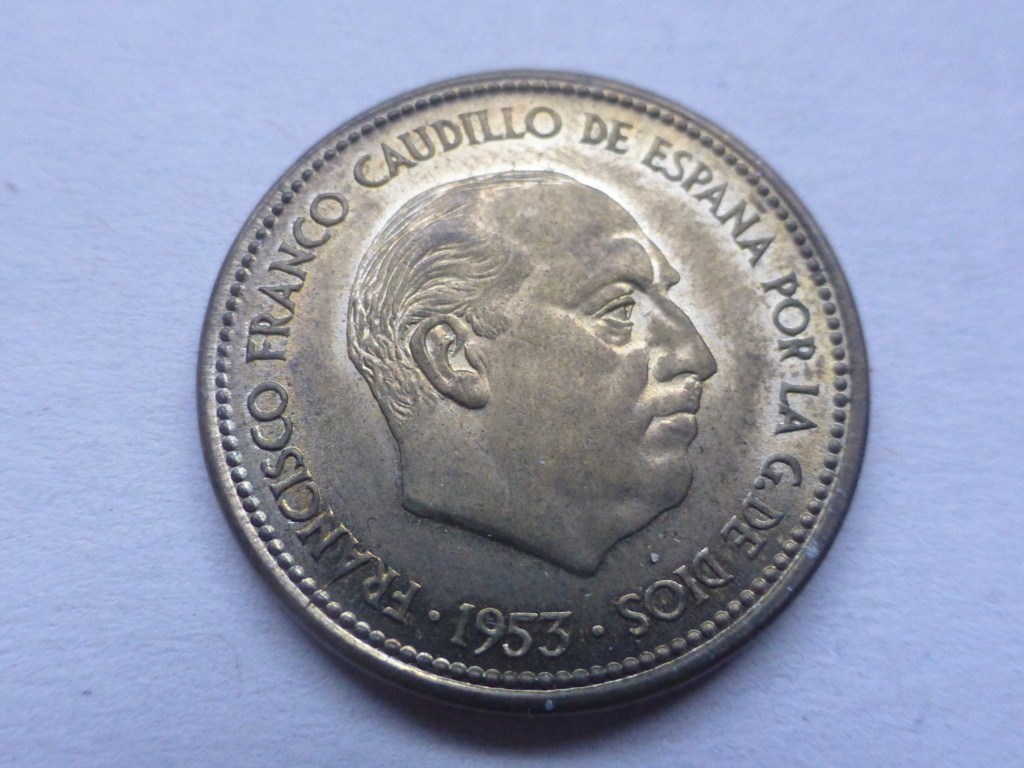 2,5 pesetas 1953 *54 PRUEBA P1160613