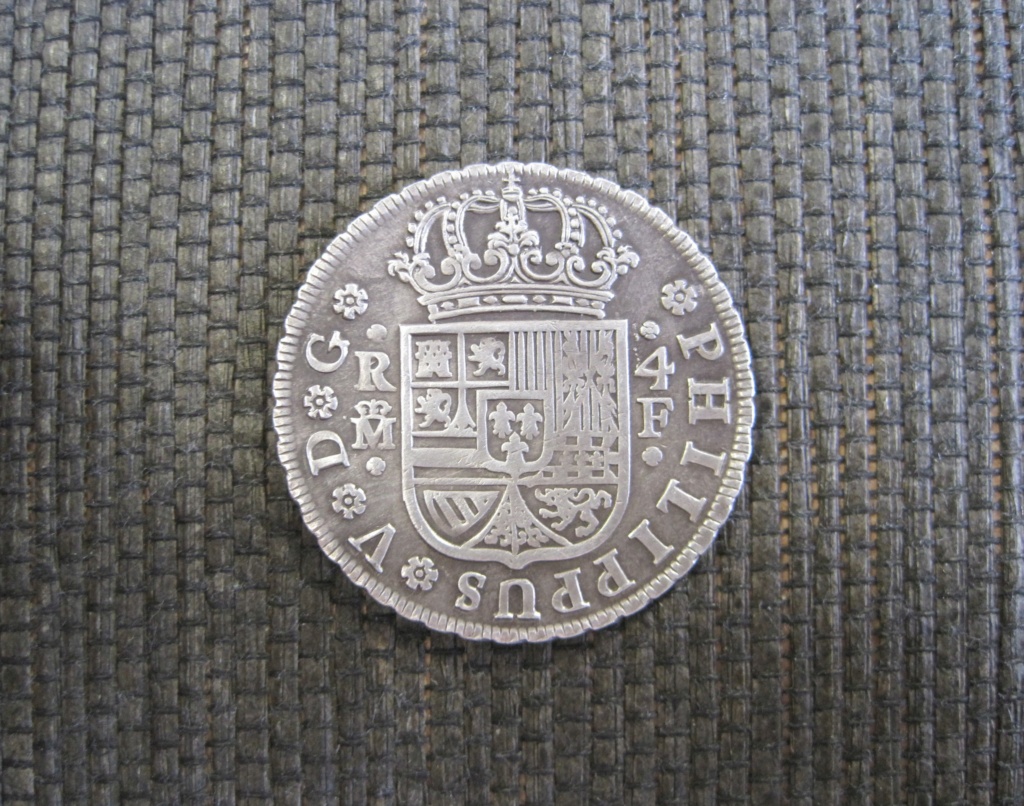 4 reales 1731 Felipe V Madrid  Img_7615