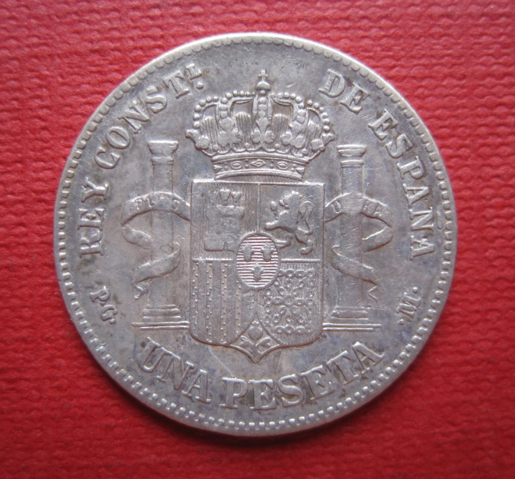 1 Pts de 1891 Alfonso XIII Ref10911