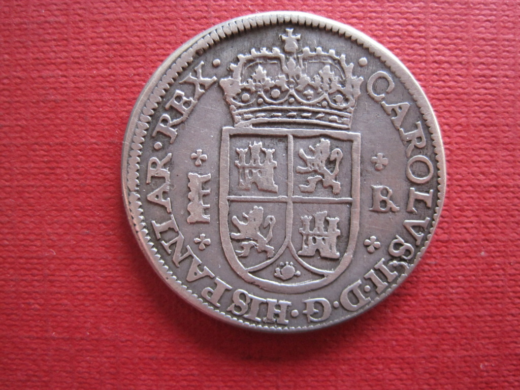 1687 4 Reales tipo María de Carlos II Ref15910