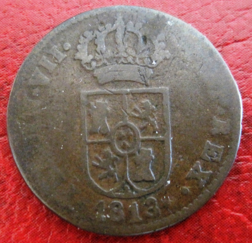1813 - Quarto de Catalunya de Fernando VII - 1813 Ref24410