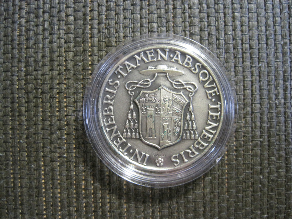 Medalla de plata del Vaticano sede vacante 1963 Ref30812