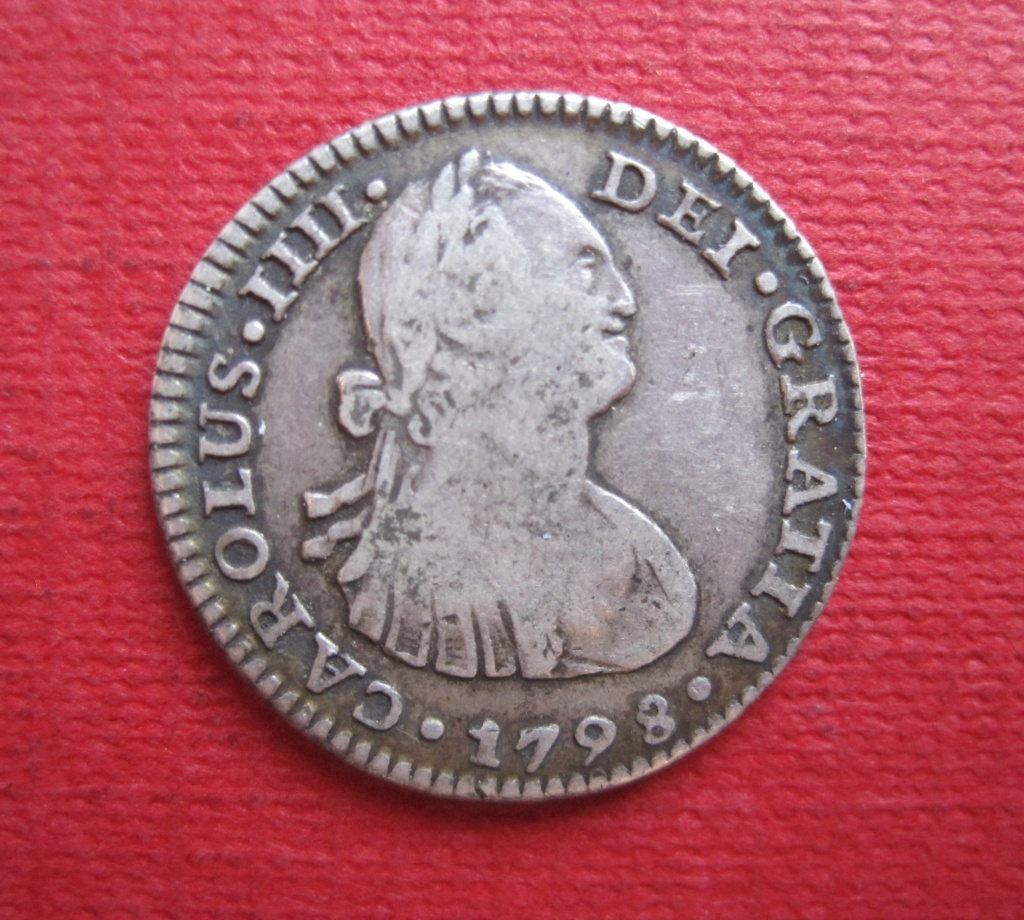 1 Real 1798. Carlos IIII. México Ref44c11