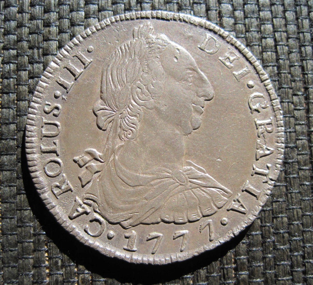 8 reales 1777. Carlos III. Potosí. Ref59810