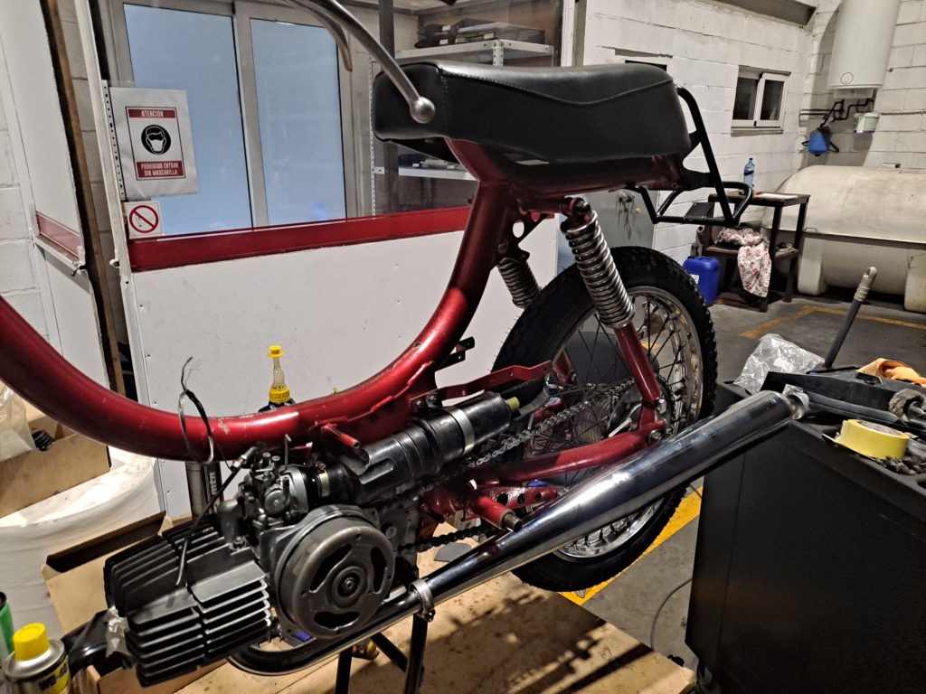 Puch X30 cross Prototipo - Restauración 20220112