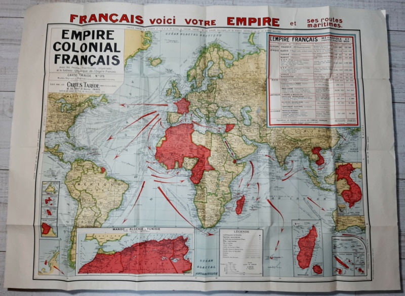 Carte Taride n°175 - Empire Colonial Français 20210511