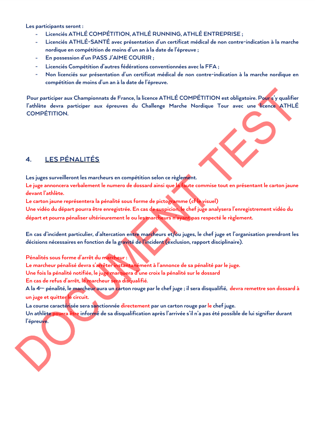 Réflexions sur la Marche Nordique en compétition  Cinq11