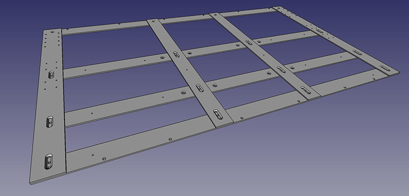 [Projet en cours] Table bois/métal multifonctions Alu_8010