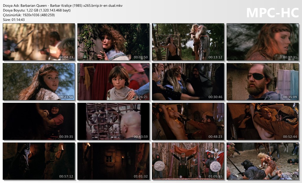 Barbar Kraliçe - Barbarian Queen (1985) 1080p.brrip.tr-en dual 336