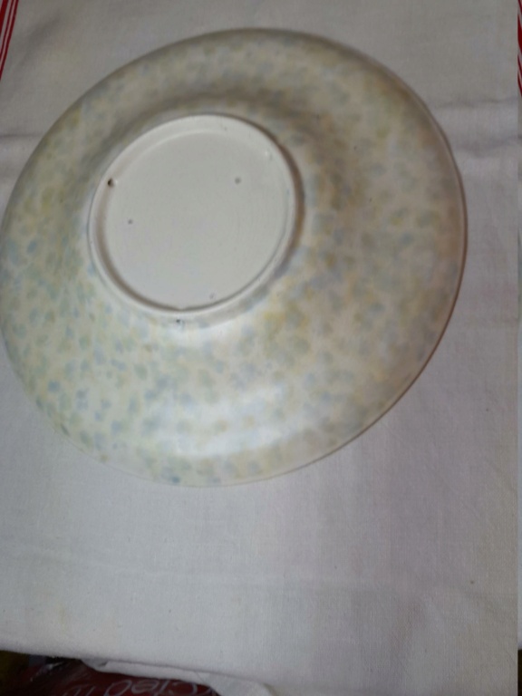 Shallow bowl, Charlotte Rhead style - Crown Devon  Shallo10