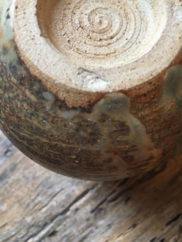 Unusually glazed ovoid vase. No marks. Hoping form and glaze rings a bell! 93ccc310