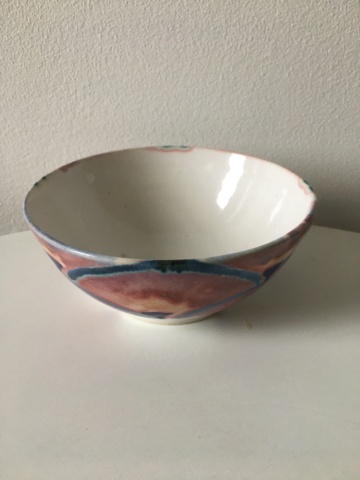 Small porcelain bowl, Aldermaston? - Julian Bellmont, Kintbury Pottery A7ec1510