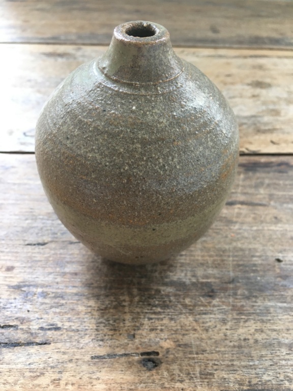 stoneware vase/vessel T mark and dot - Tony Barnes, Australia  Img_2018