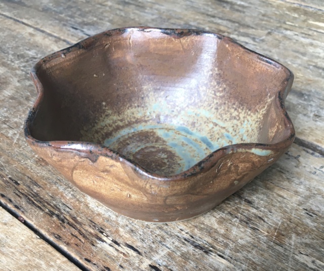 Group of 5 small studio bowls, CL mark - Cicely Lushington Img_2436