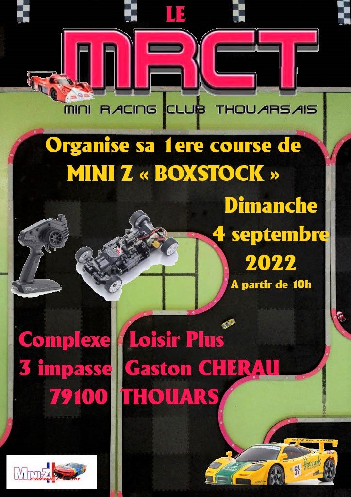 1ere course BOXSTOCK du MRCT le 4 septembre à Thouars (79) Affich12