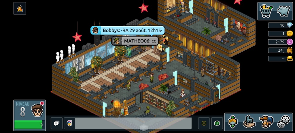 [C.M] Rapports d'activité Bobbys Screen13