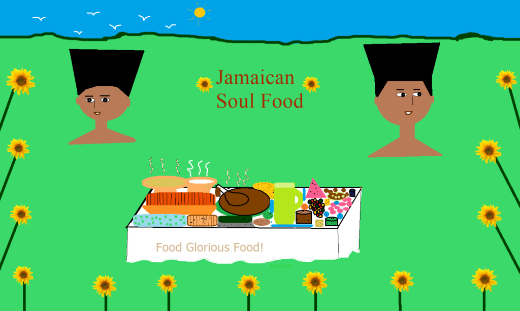 Jamaican soul food feast afro high ON WordPress Jama1293