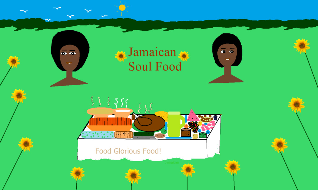 Jamaican soul food feast afro high ON WordPress Jama1294