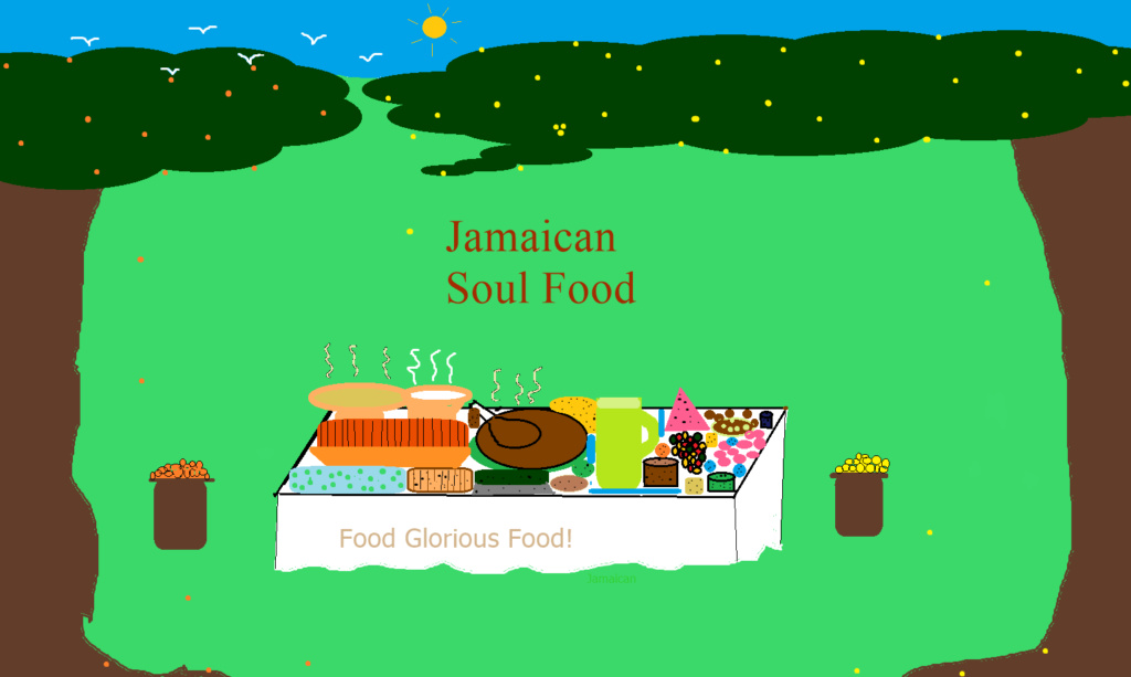 Jamaican soul food feast  Jama1297