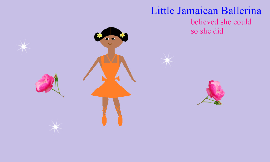 Jamaican cute little ballet dancer Jama1334