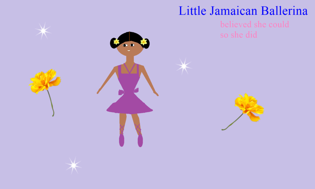 Jamaican cute little ballet dancer Jama1335