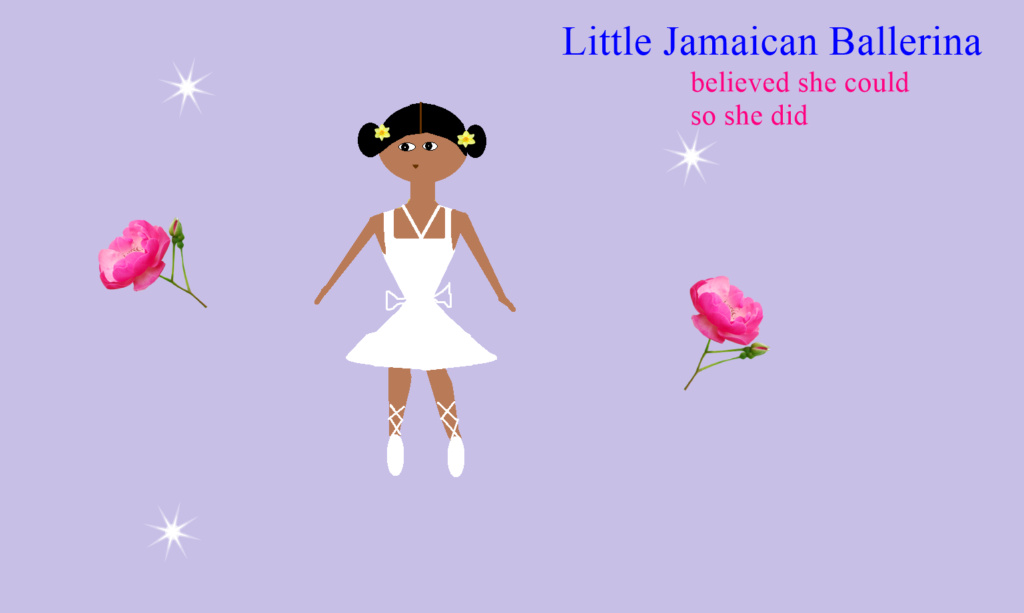 Jamaican cute little ballet dancer Jama1336