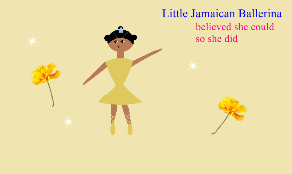 Jamaican cute little ballet dancer Jama1339