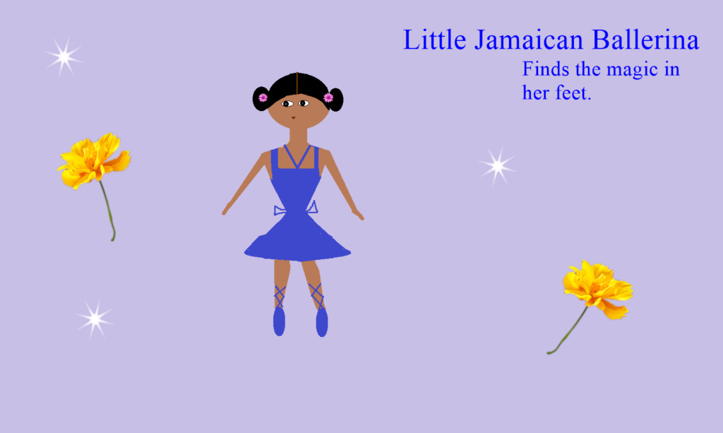 Jamaican cute little ballet dancer Jama1341