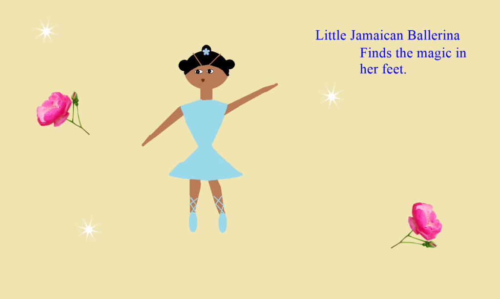 Jamaican cute little ballet dancer Jama1342
