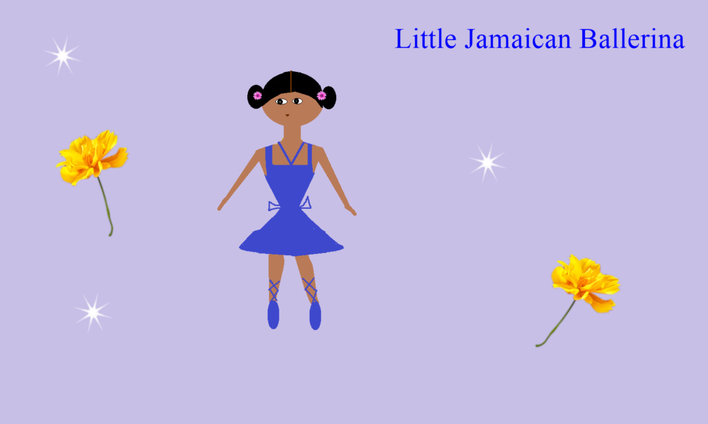 Jamaican cute little ballet dancer Jama1344