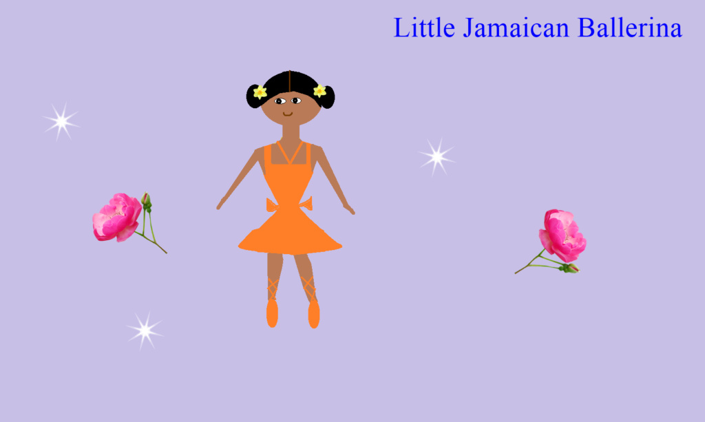 Jamaican cute little ballet dancer Jama1349