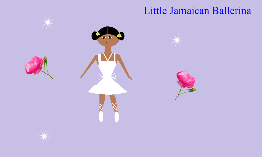 Jamaican cute little ballet dancer Jama1353