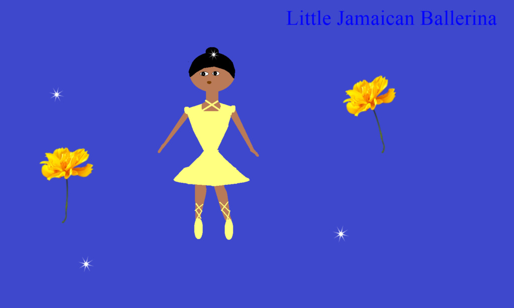 Jamaican cute little ballet dancer Jama1362